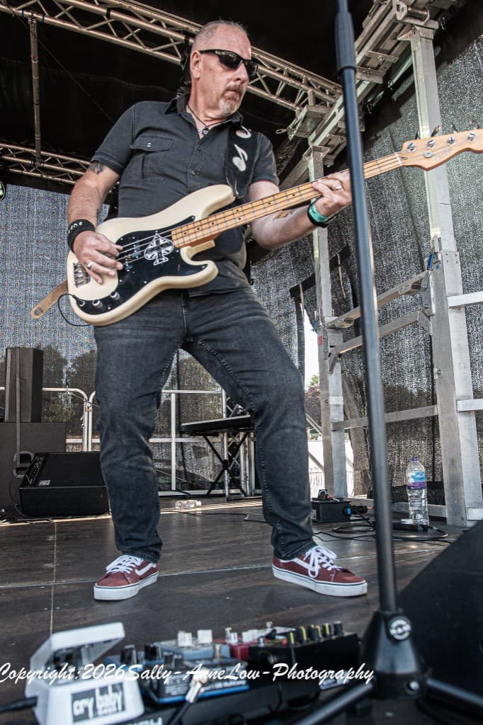 Sammy on bass