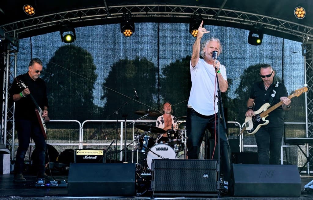 SuperZero performing live